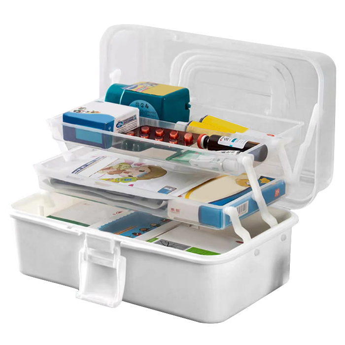 마켓플랜 토트 다용도 대용량 3단 수납 구급상자 6,300원