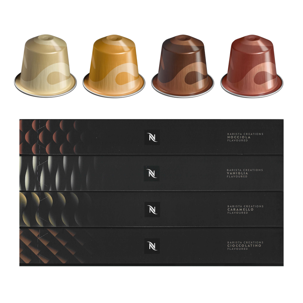 네스프레소 정품 캡슐 오리지널 바리스타 4종 세트 초콜릿향 바닐라향 캐러멜향 헤이즐넛향, 5g, 4개, 10개입 43,890원