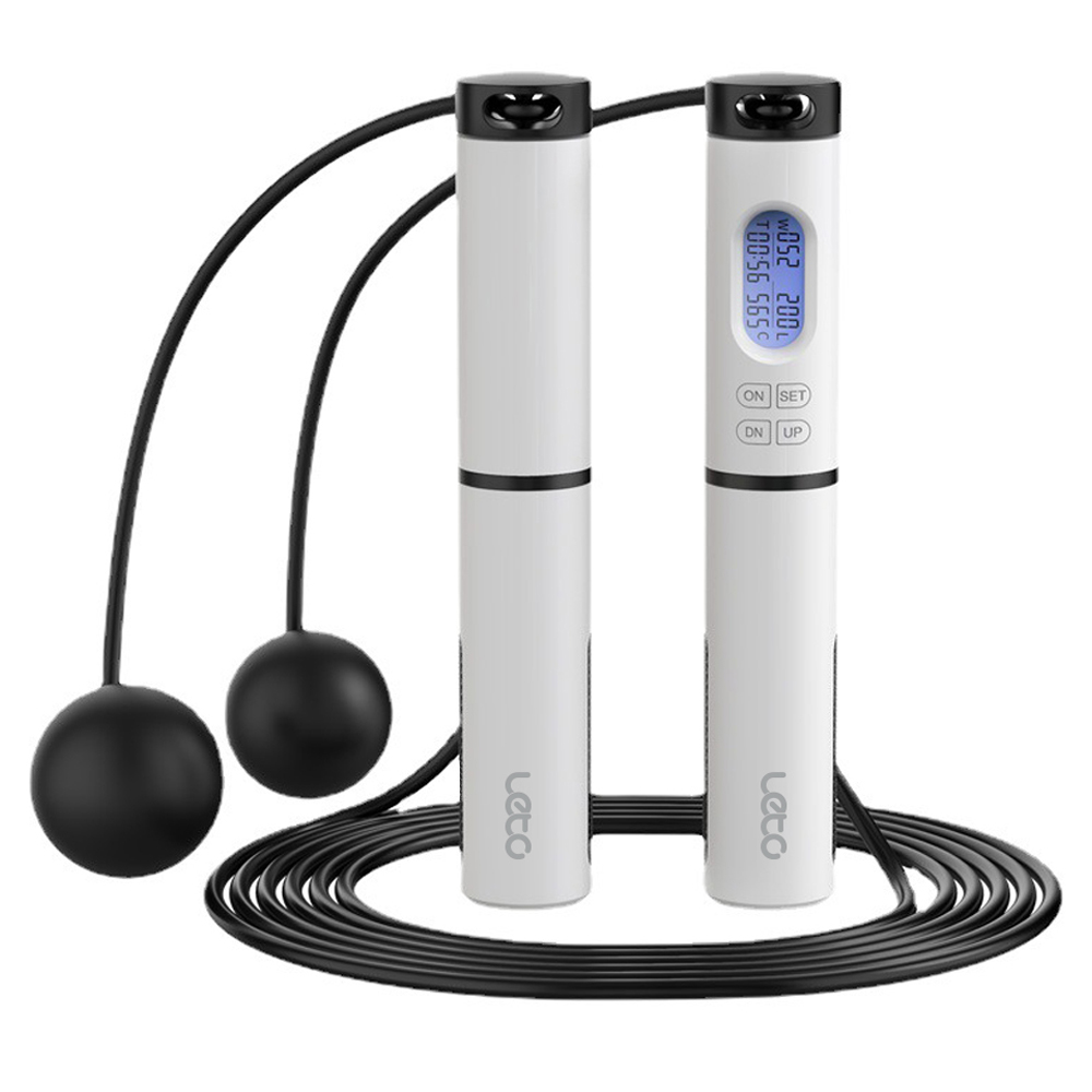 레토 2in1 유무선 겸용 스마트 줄넘기, 화이트, 1개 11,800원