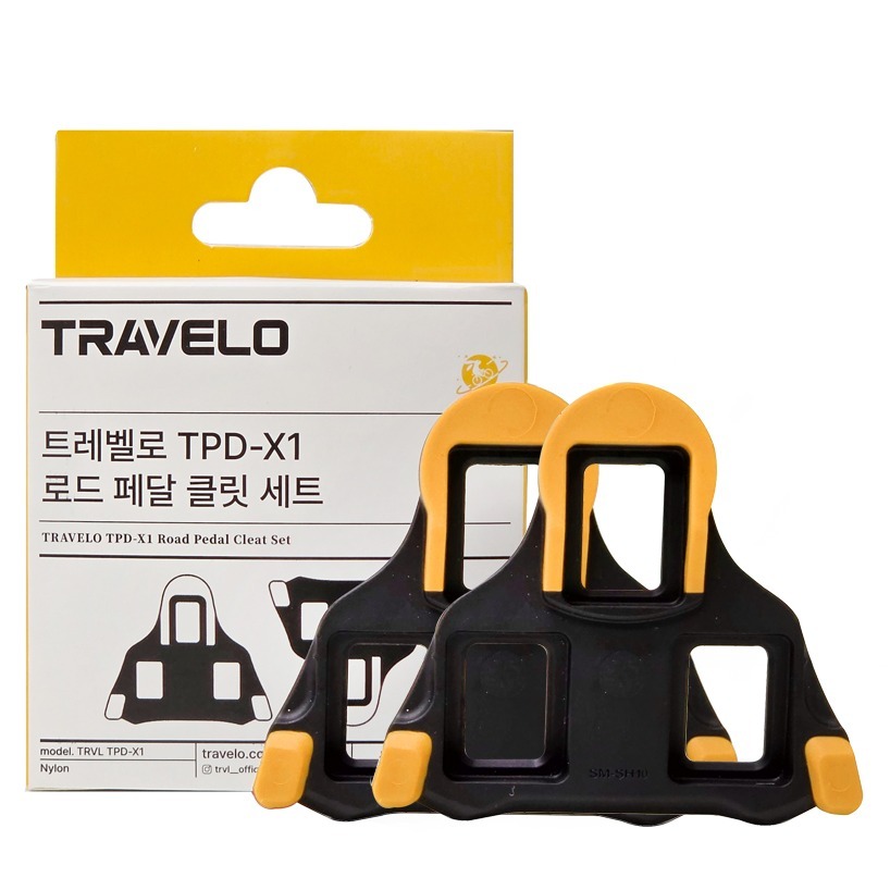 트레벨로 시마노 로드 호환 클릿 TPD-X1 2p, 1개, 옐로우 6도 12,900원