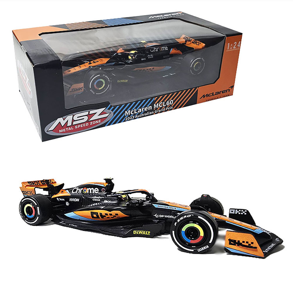 MSZ_1:24_맥라렌F1_MCL60 미니카 장난감 선물 완구, 혼합색상, 1개 32,800원