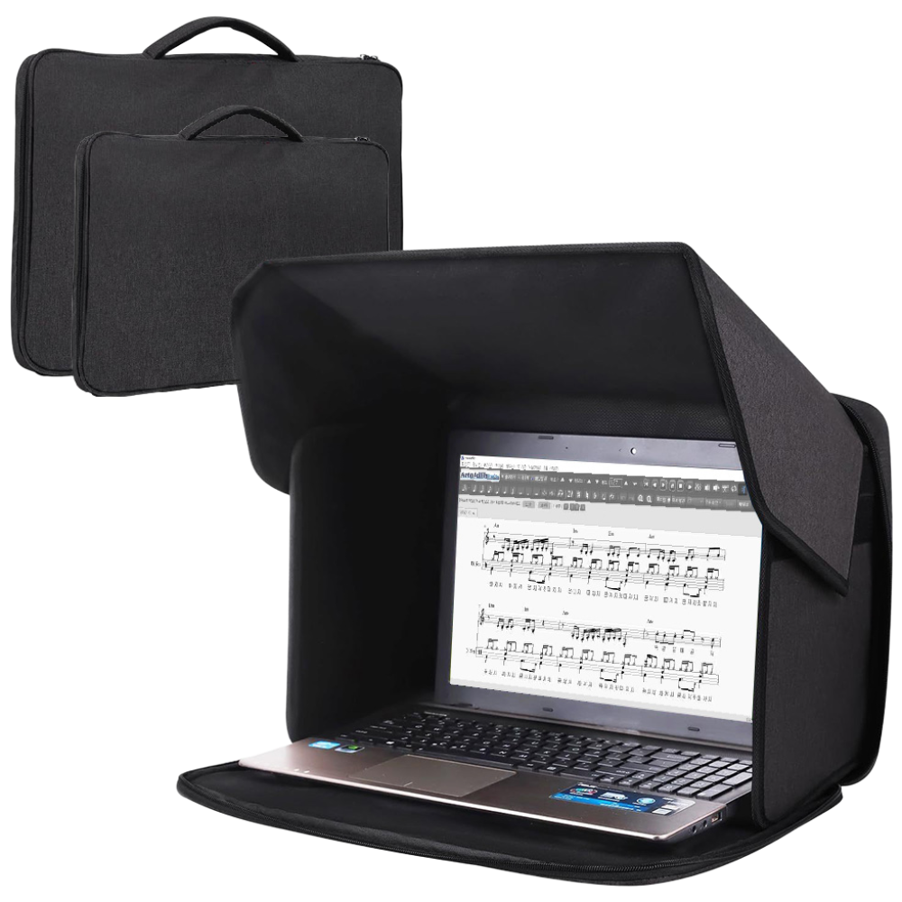 위고뮤직 모니캡 노트북 반주기 후드 12~16인치 햇빛가리개, 12~14인치 전용 22,000원