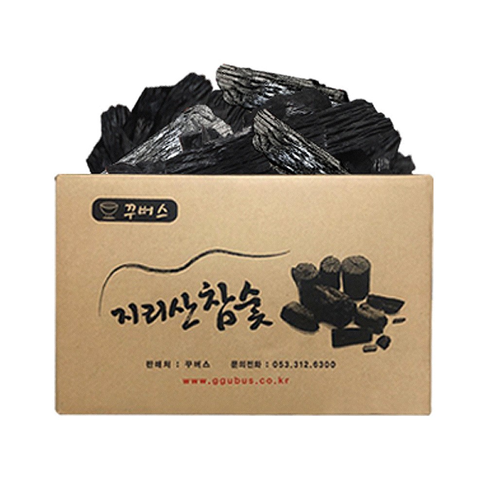 꾸버스 지리산 참숯 백탄 1kg 4kg 10kg 바베큐 구이용 캠핑 숯 차콜 식당 펜션 49,000원