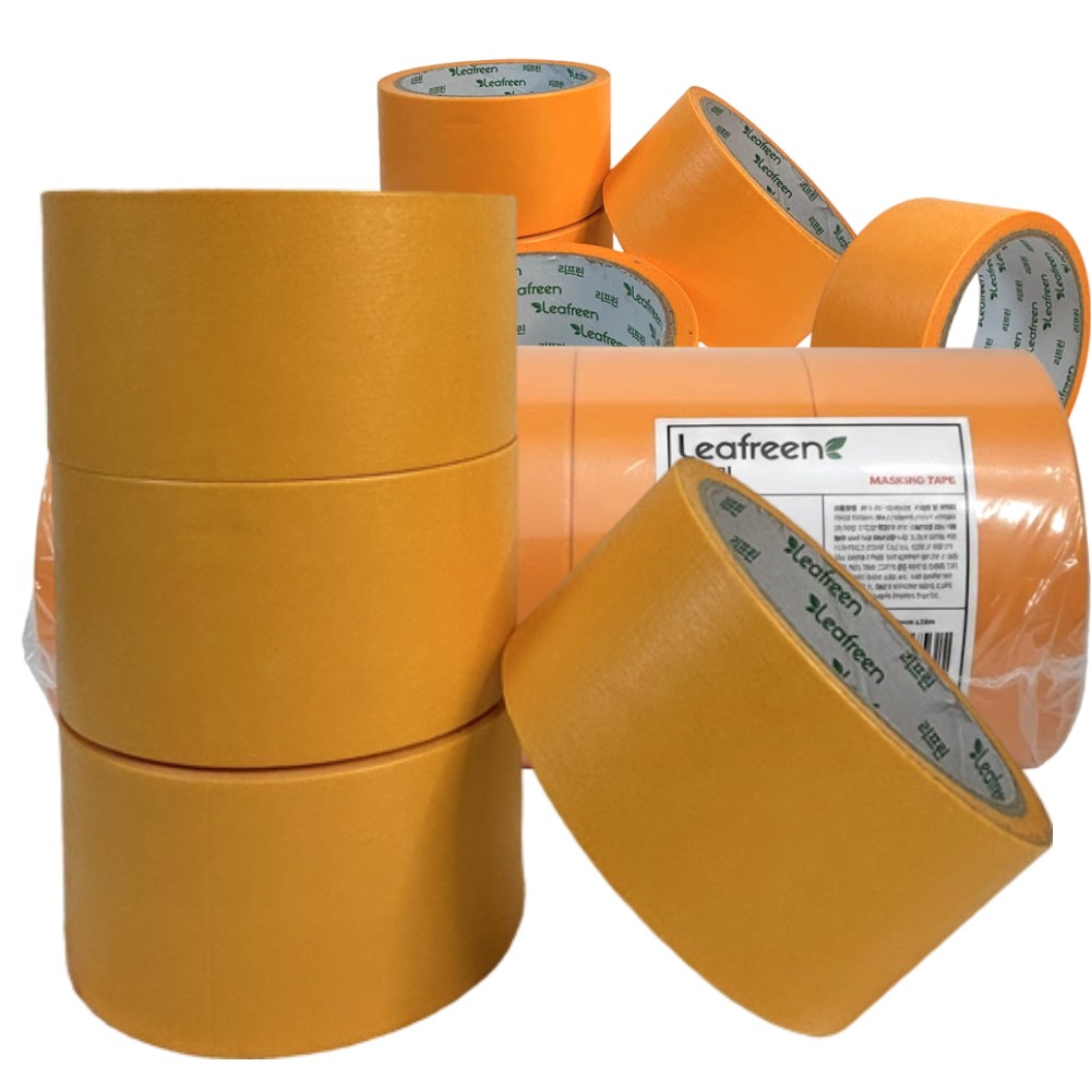 리프린 폭 넓은 도장 커버링 보양 종이 마스킹 테이프 50mm X 20m, 4개 14,990원