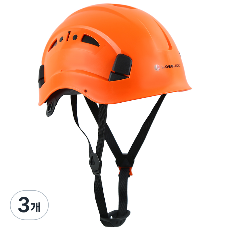 LOEBUCK 아메리칸 스타일 안전모 일체형 방호 선글라스 충격 완충 구조 공장 건설현장 필수, 3개, 주황색 아메리칸 헬멧 85,600원