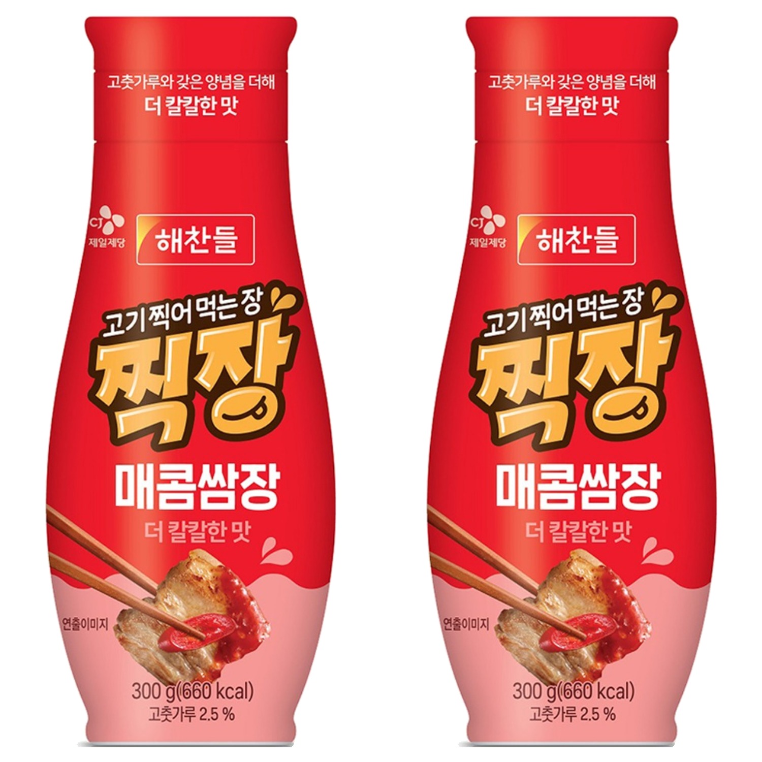 해찬들 찍장 매콤쌈장 튜브형 4,950원