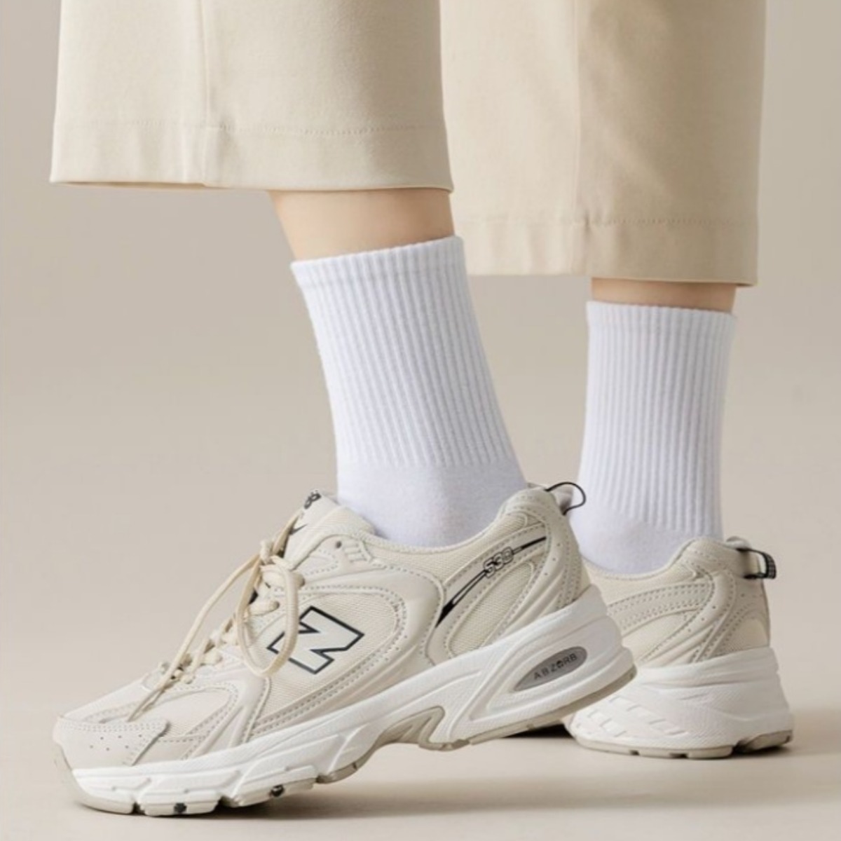 뷰티 여성용 프리미엄 골지 무지 밴딩 중목 양말 대량구매 전용 1,280,000원