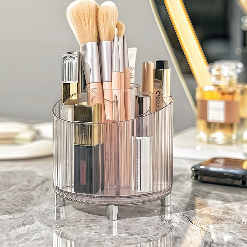 360도 회전 정리함 화장품 수납 브러시 연필꽂이 책상 정리 다용도 오거나이저 6,550원
