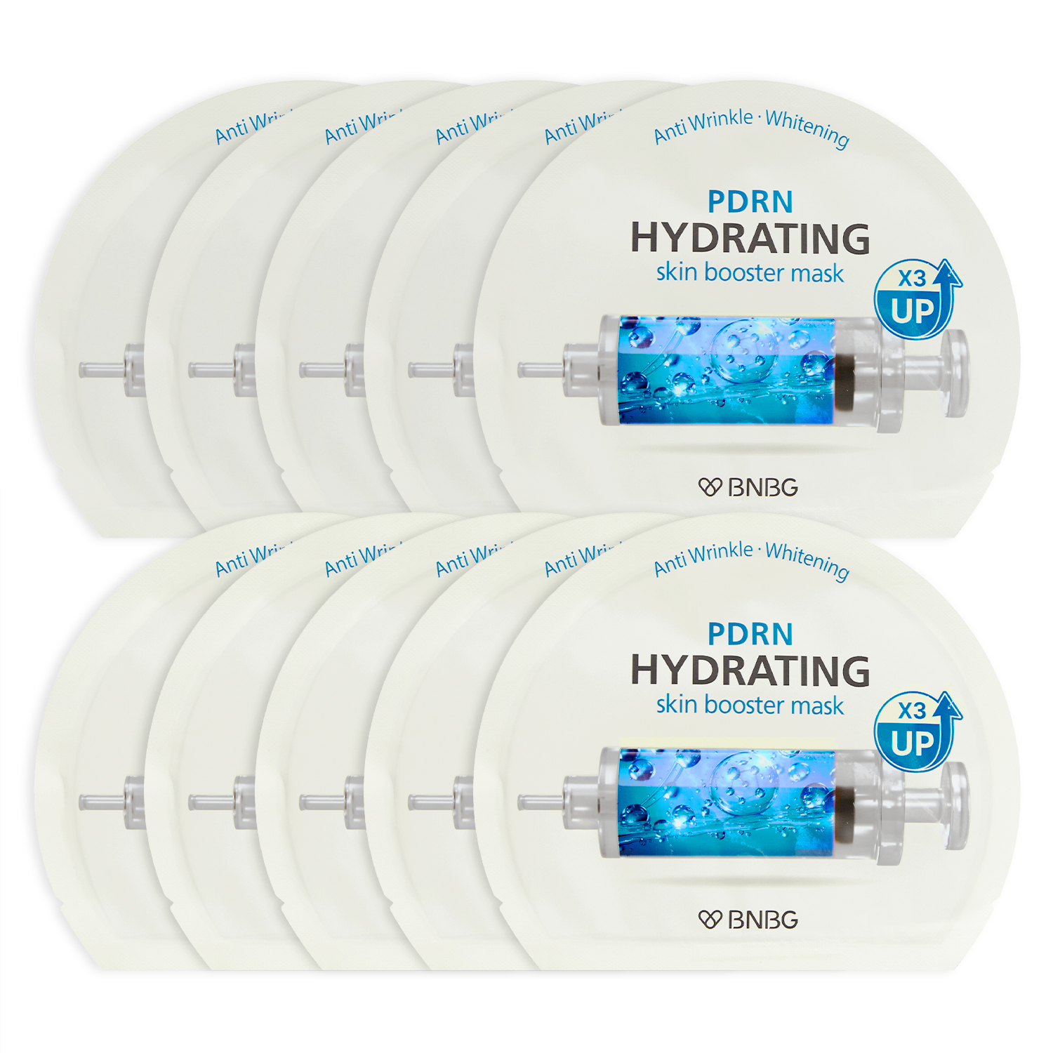 비앤비지 스킨부스터 PDRN 하이드레이팅 마스크팩, 1개, 10개입 15,000원