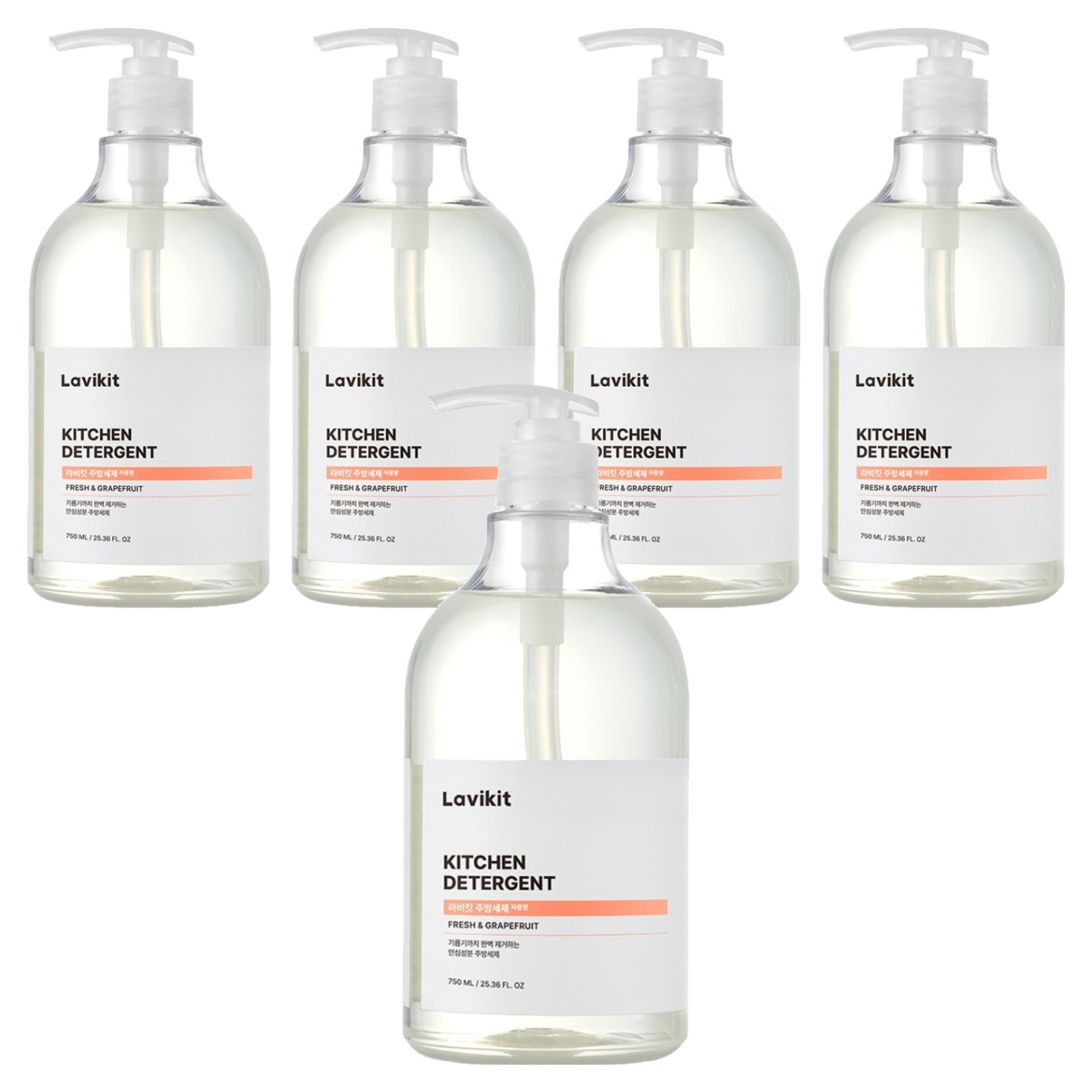 라비킷 주방세제 자몽향 54,500원