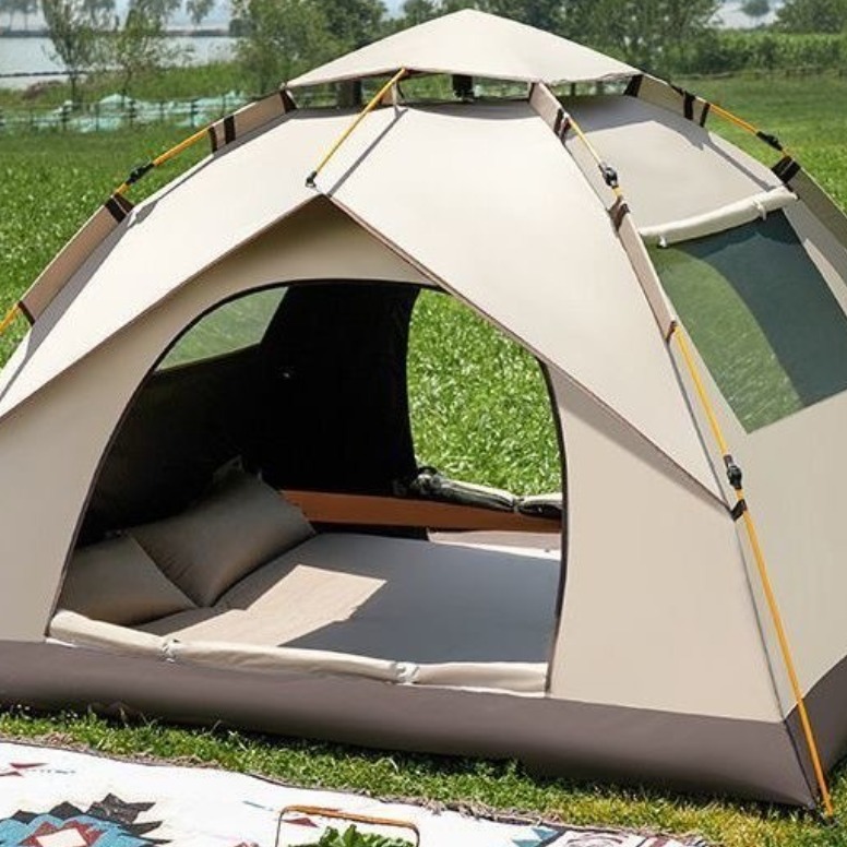 LOYEAH 자동 원터치 텐트 UV50+ 자외선차단 방수 간편설치 캠핑 가족용 53,800원