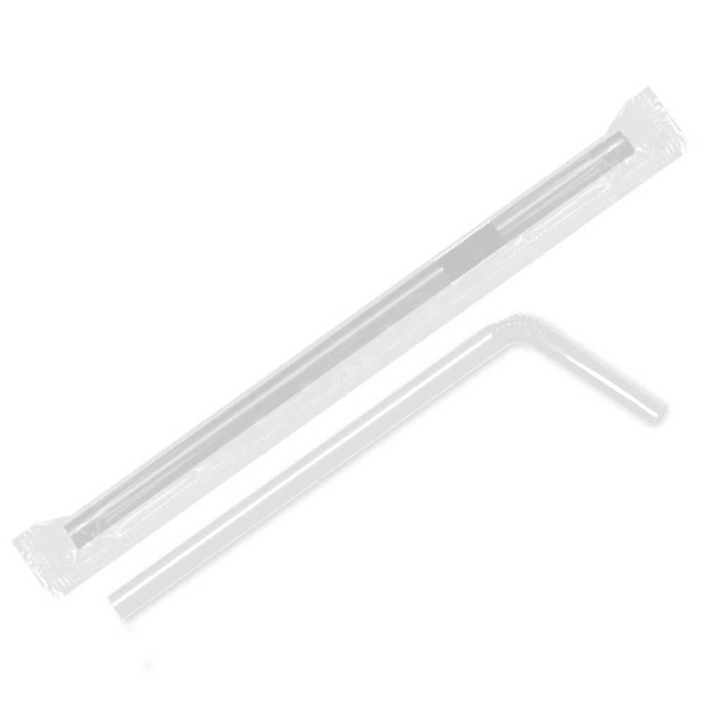 TYP 자바라빨대 7*25cm 투명 개별포장 1박스 5000개, 1박스, 5000개입 41,800원