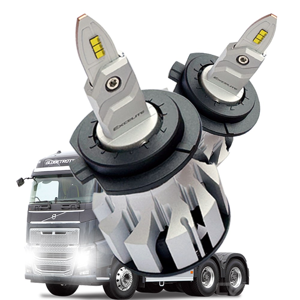 볼보 FMX 엑셀라이트 합법 LED 골드라벨 프로젝션 클리어 전조등 24V 트럭 화물차 스카니아 프리마 트라고 엑시언트 뉴파워트럭 파비스 메가트럭 노부스 맥센 더쎈 구쎈 만트럭, 2개, H7 135,000원