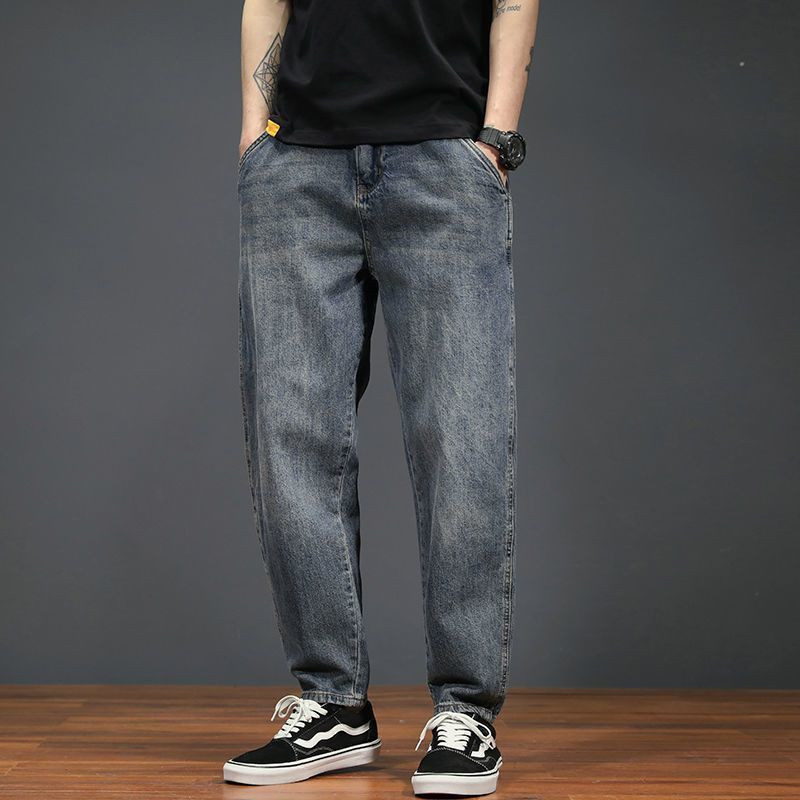녕동 남성 배기 청바지 빅사이즈 데일리 워싱 봄가을 와이드 캐주얼 통바지 42,500원