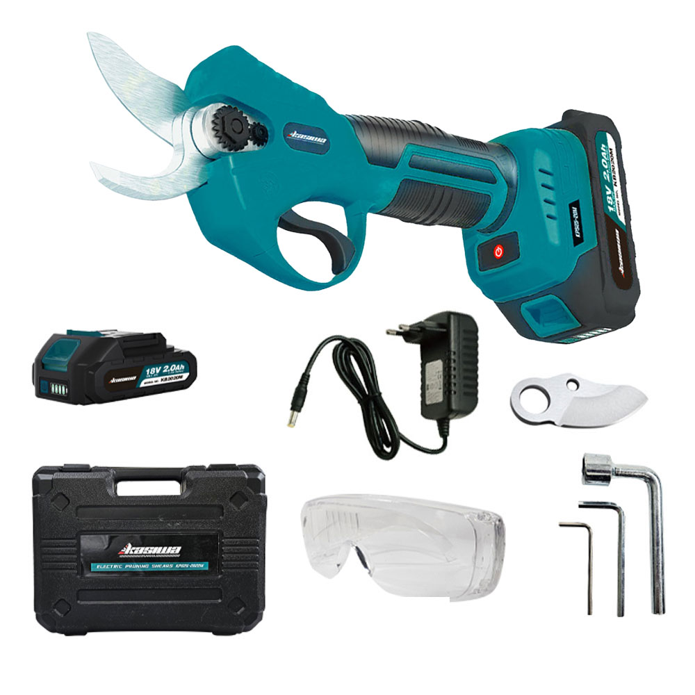 전동 전지가위 25mm 무선 충전식 가지치기 마끼다 호환 배터리 2개 세트, 1세트 145,000원