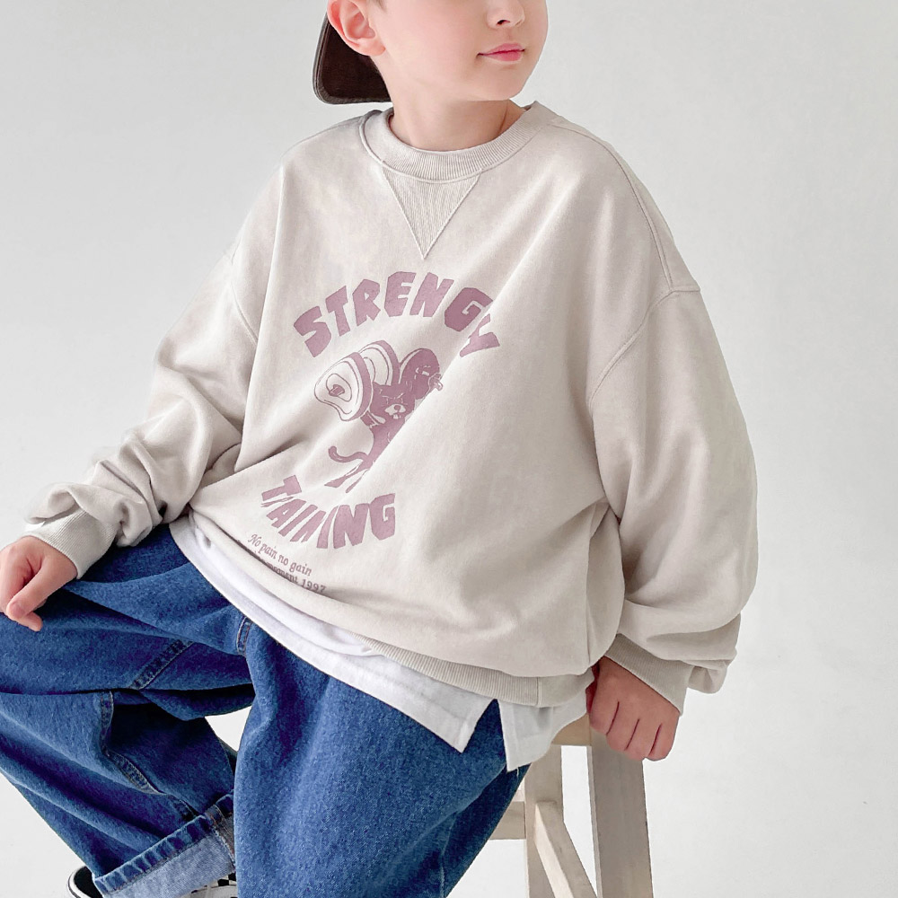 베리클로젯 주니어 남아용 헬시 맨투맨 28,700원