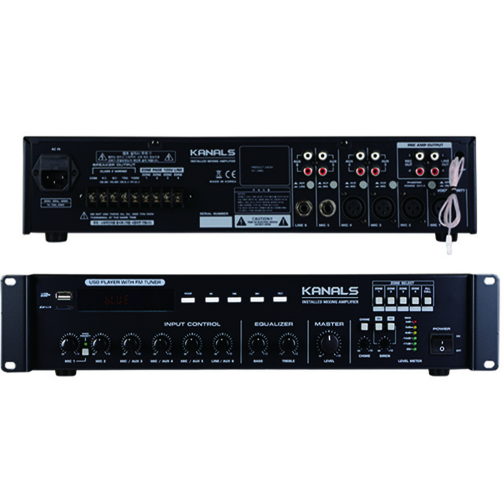 카날스 전관방송 앰프 BKH-400 350W 파워믹싱 MP3/TF/AUX/FM/블루투스/USB, SM 1,335,740원