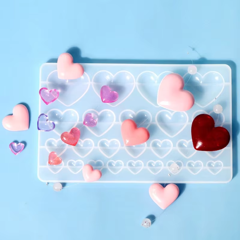 실리콘몰드 레진몰드 파츠 하트몰드 D4, 하트몰드 D4 5,900원