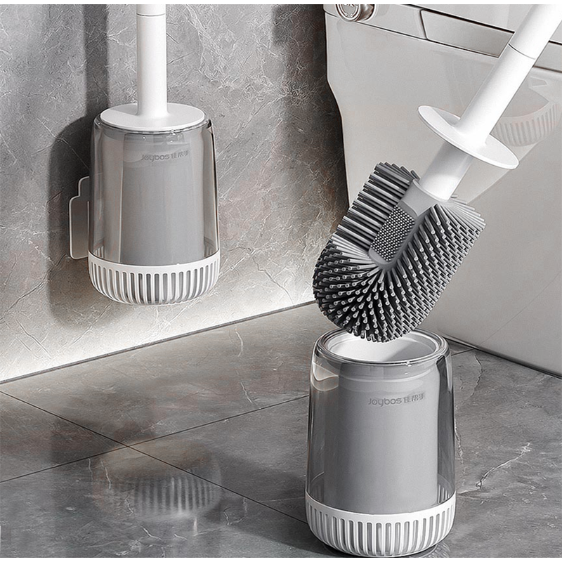 조이보스 틈새 청소 실리콘 변기청소솔 수납 가능 냄새차단, 1개, 화이트 10,900원