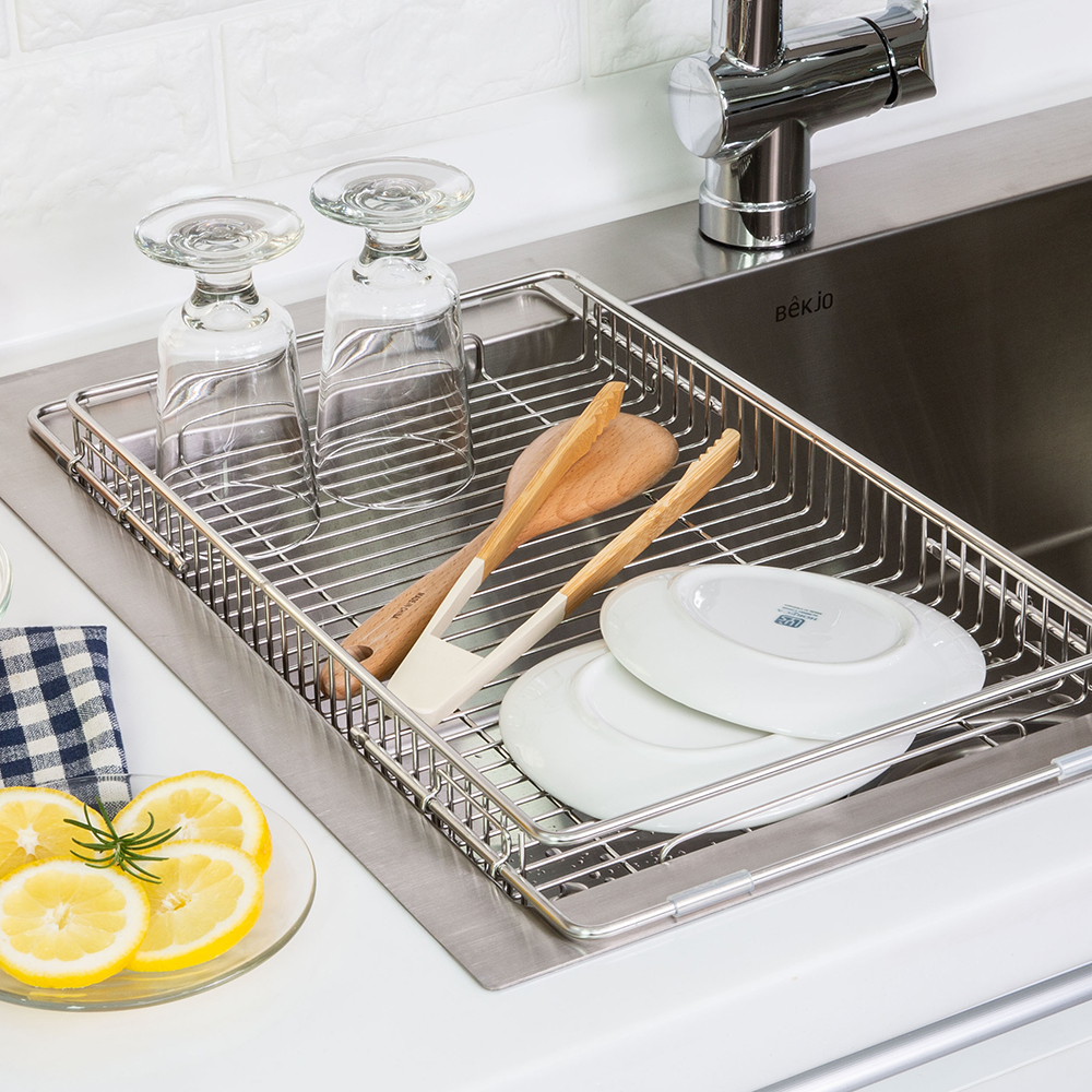 4BNK 스텐 304 슬라이드 싱크 플레이트 W타입 21,900원