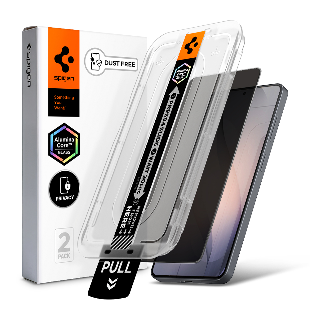 슈피겐 강화유리 tREZ핏 프라이버시 사생활 휴대폰 액정보호필름 2p 세트 AGL09996, 1세트 25,900원