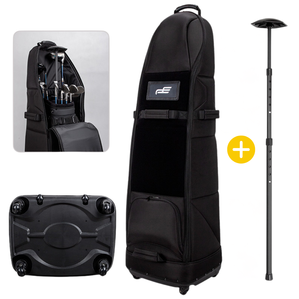 플레이이글 정품 6개 바퀴달린 골프백 항공커버 자립형 폴더블 하드케이스 바퀴형 + 마켓히어로 악세사리 증정 129,990원