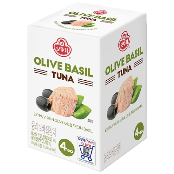 오뚜기 올리브 바질 참치, 100g, 4개 15,030원