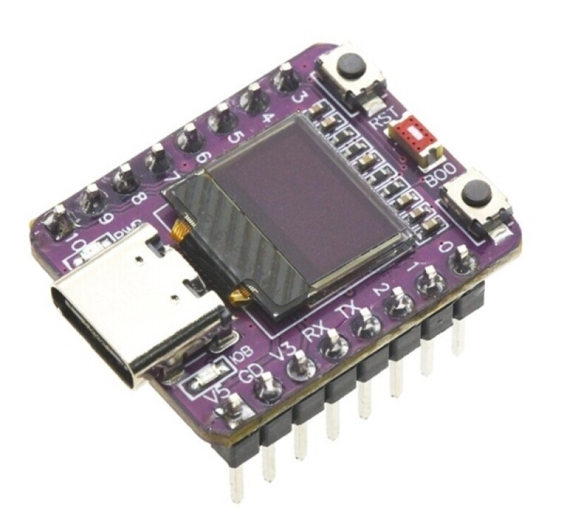 ESP32-C3 OLED 개발보드 - 0.42인치 OLED 내장 - USB-C - WiFi 블루투스5 - 4MB 플래시 - 납땜완료 15,500원