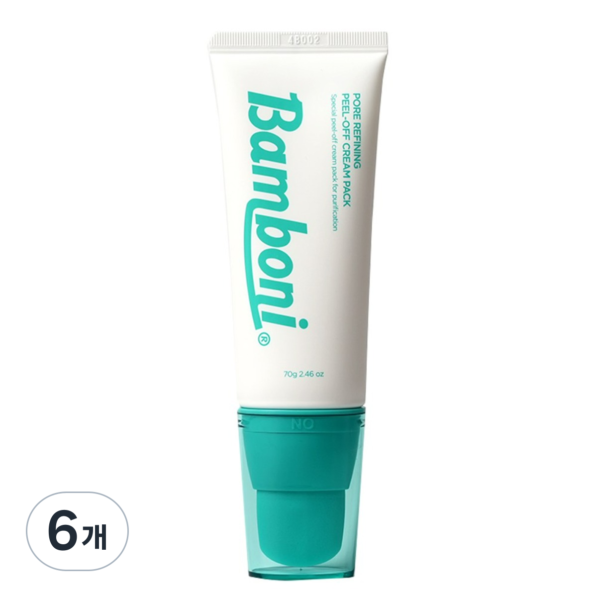 밤보늬 모공 리파이닝 필오프 크림팩 포어 클린 마스크팩 필오프팩 물광 홈케어 스파제품, 6개, 70g 56,340원