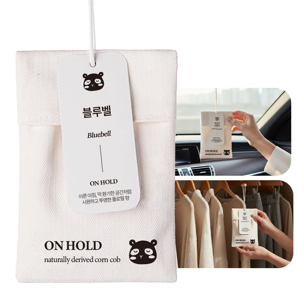 온홀드 퍼퓸 샤쉐 디퓨저 옷장 차량용 걸이형 방향제 탈취제 본품+리필2개 9,900원