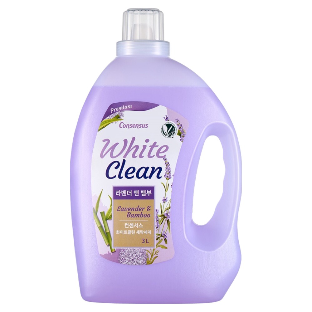컨센서스 화이트클린 세탁세제 라벤더 앤 뱀부, 3L, 1개입, 1개 12,900원