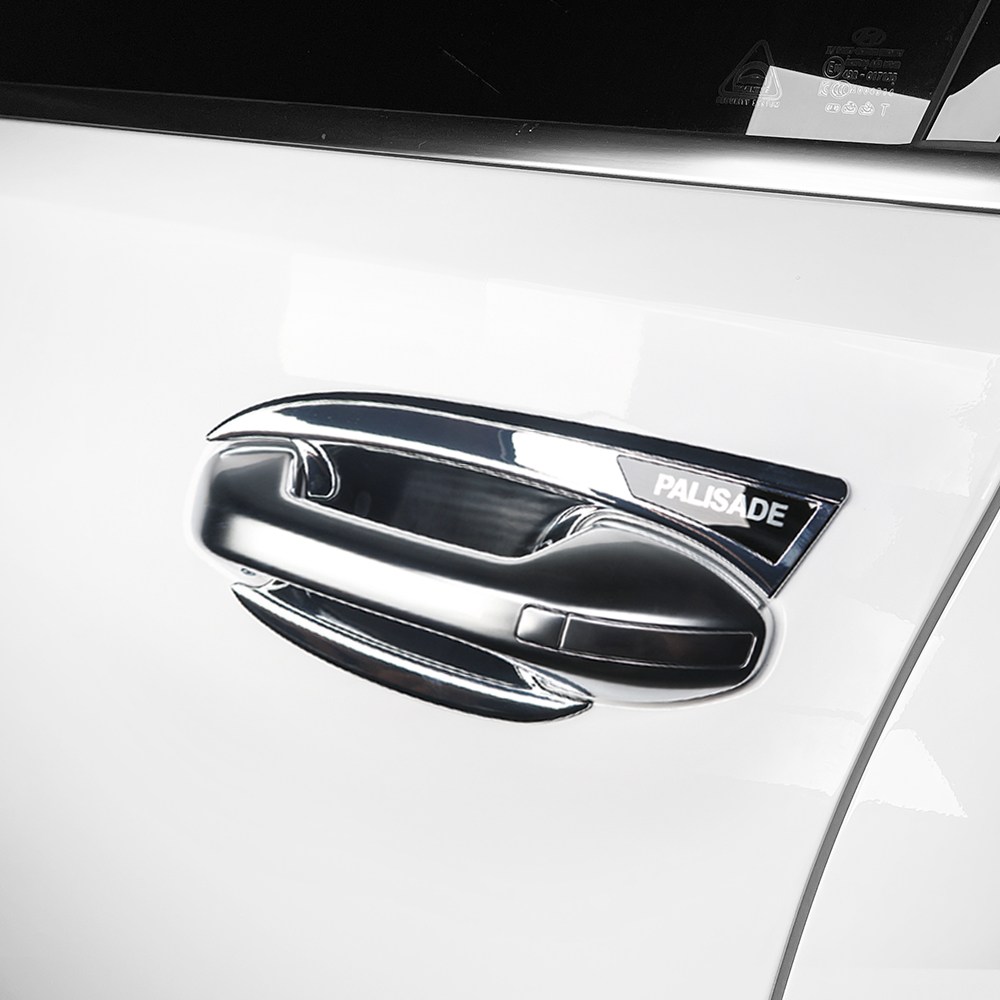 카스타 호환 더뉴 팰리세이드 도어손잡이 도어컵 커버 기스방지 튜닝 용품 카본 몰딩 21,500원