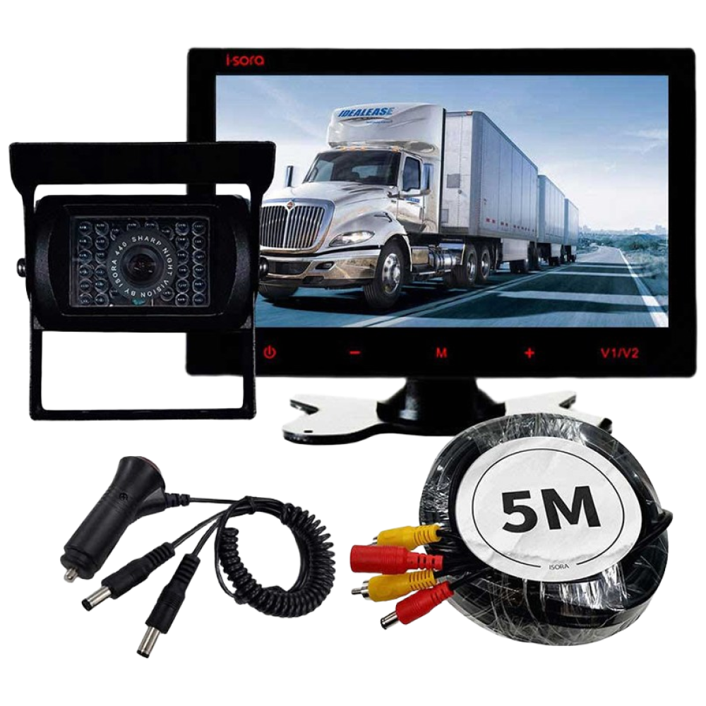 아이소라 국산 픽셀플러스 화물차 후방카메라, 01.시모스_블랙+7거치형480+Y시거잭+일체형5M 99,800원