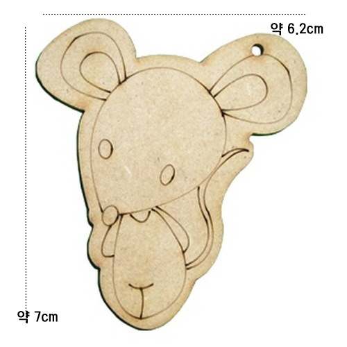 팬시우드 12간지 가방고리 만들기 12간지 동물키링 만들기, 1개, 쥐 500원