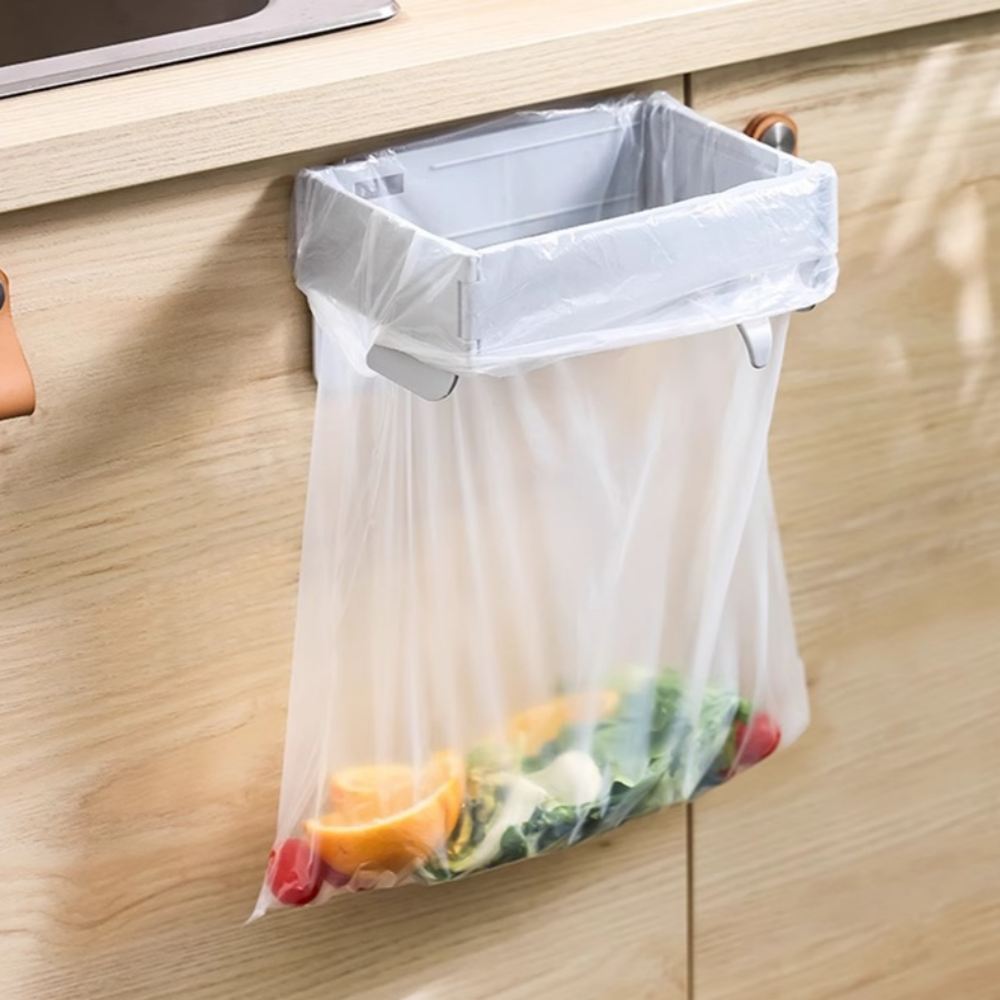 담다원 주방 화장실 봉투거치 걸이식 쓰레기통 2p, 그레이 5,290원