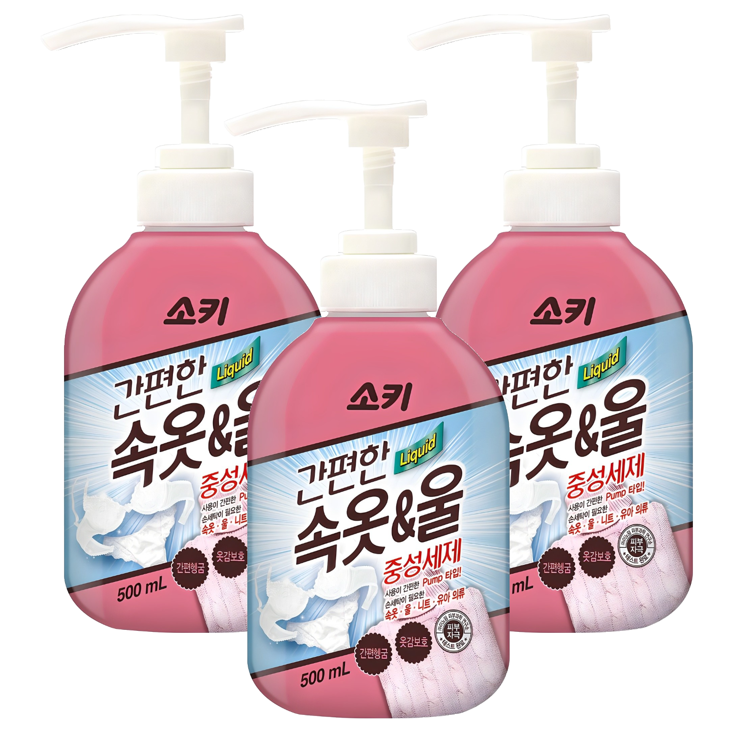 소키 간편한 속옷 울 중성세제 본품 9,000원