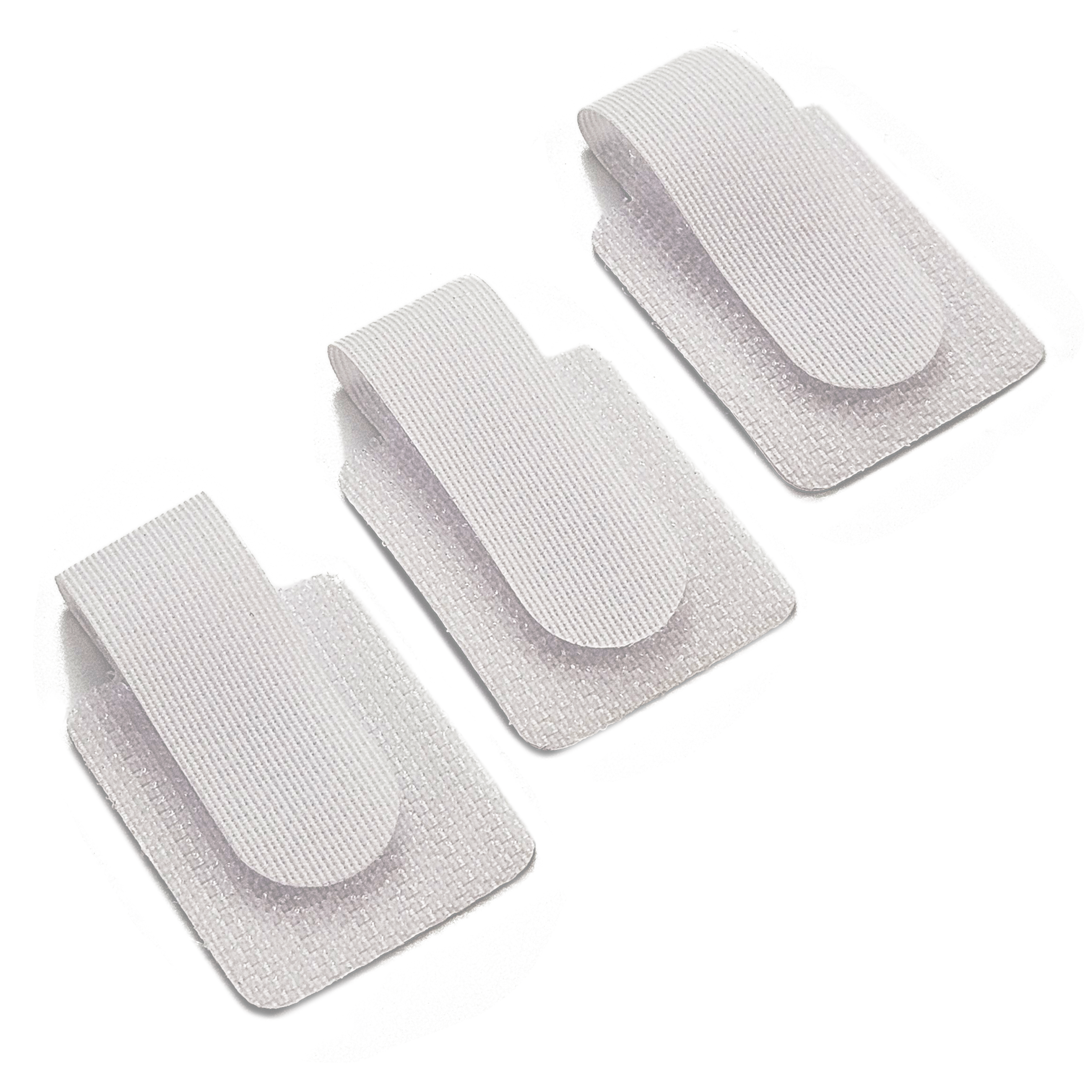 리빅스 전선 정리 케이블 고정 벨크로 스티커 20p, 화이트, 1개 6,400원