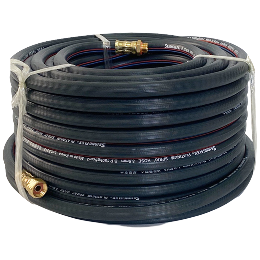 세종플렉스 유연한 겨울용 고압분무기호스 8.5mm 100M 연질약줄 농업농약 물살포 세척 103,300원