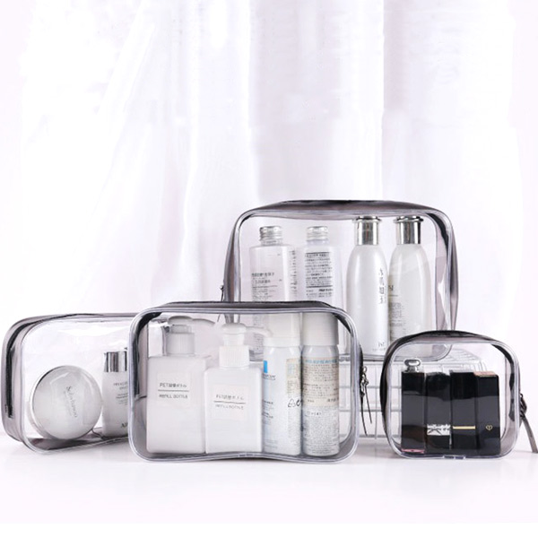 투명파우치 화장품가방 파우치 비치백 이너백 목욕백 1,400원