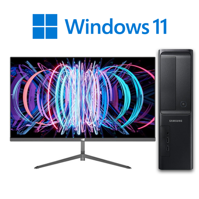 삼성 컴퓨터 본체 데스크탑 사무용 모니터 포함 풀세트 7세대 8기가 16기가 메모리 윈도우11 649,000원