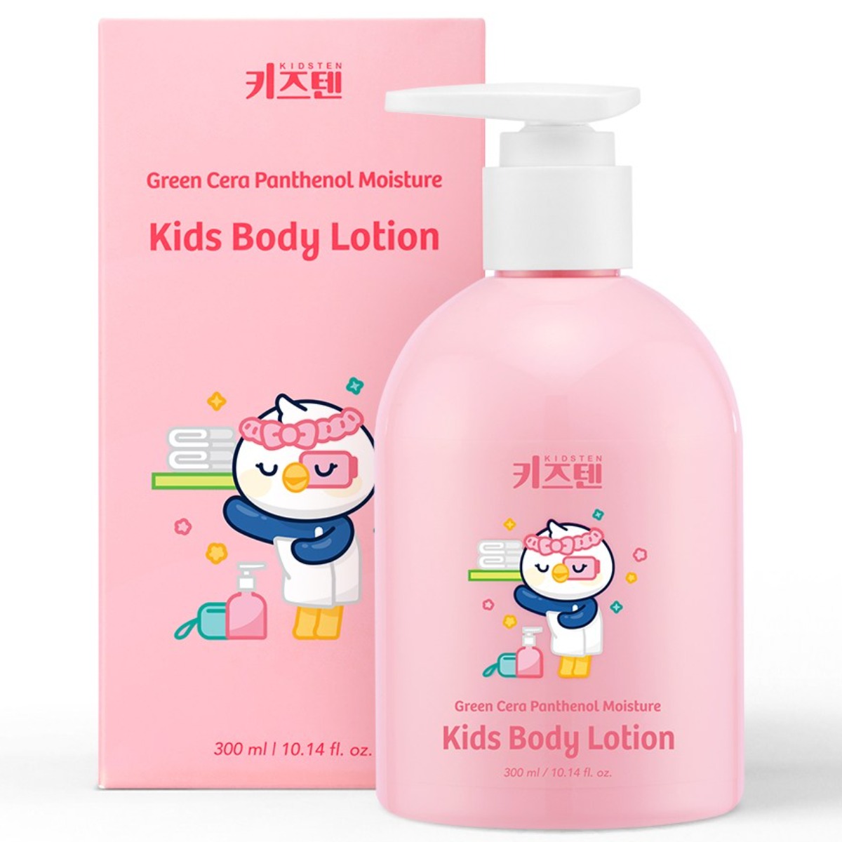 키즈텐 아기 유아 어린이 키즈 초등학생 순한 목욕 천연 고보습 바디 로션, 1개, 300ml 18,500원
