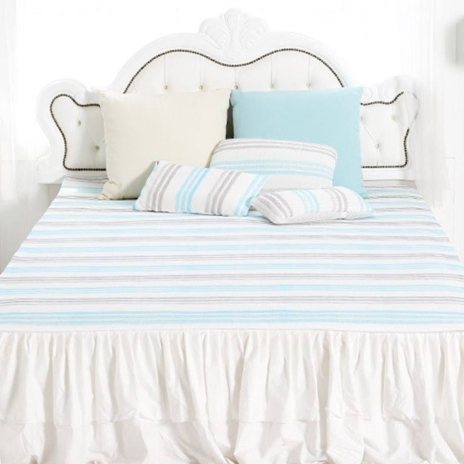 라인하우스 3D메쉬 사계절용 돌침대 전용매트 밀림방지매트 1.5cm, 스트라이프 넌슬립(미끄럼방지) 131,000원