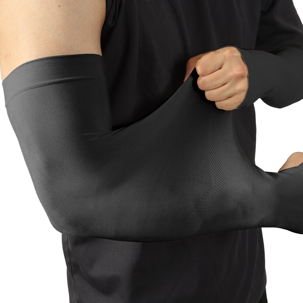 엑스펀트 심리스 무봉제 빅사이즈 팔토시 쿨토시, 손목형 블랙, 4세트 15,890원