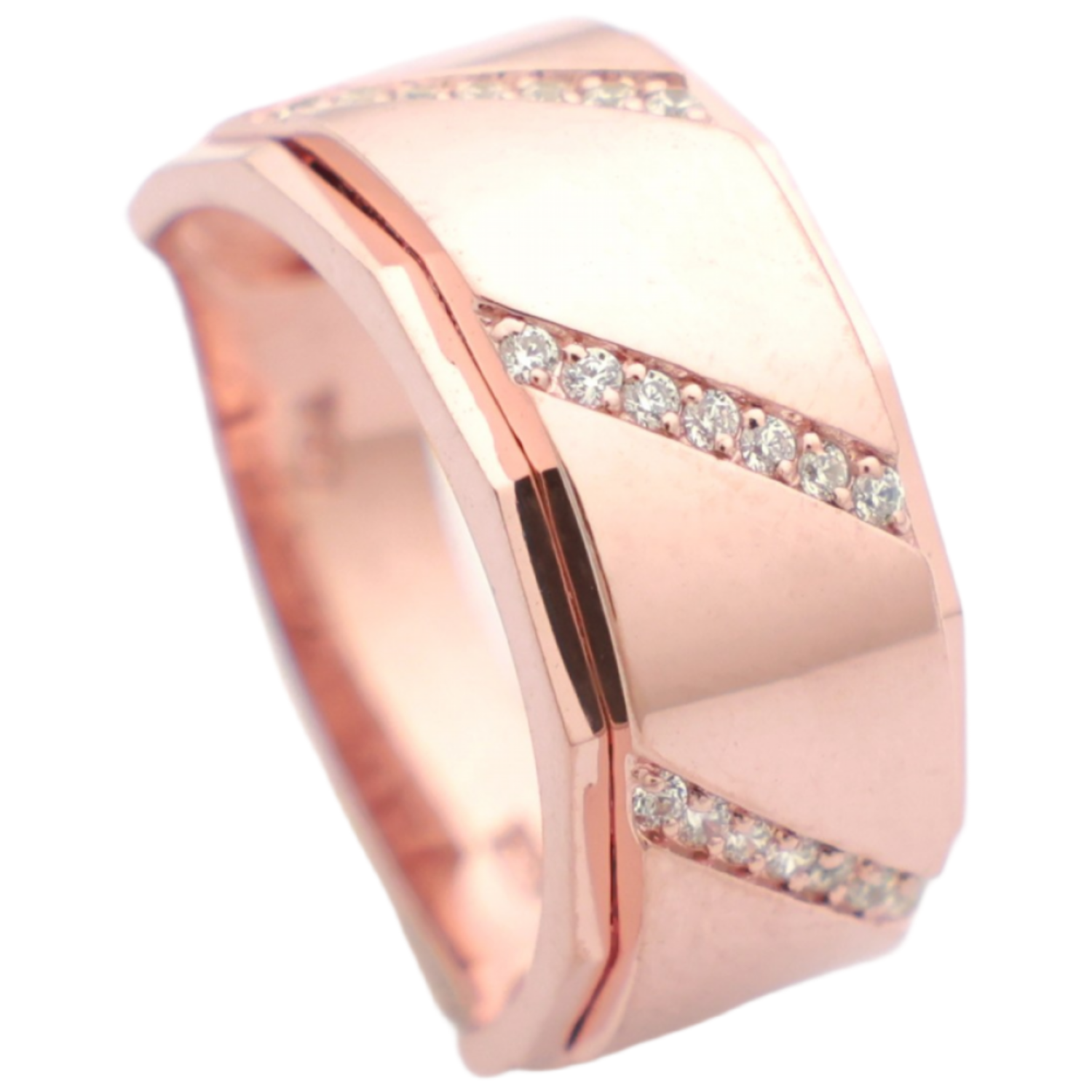 14k 18k 로즈골드 반지 패션반지 럭셔리 커플링 골드 행운 데일리 선물 레이어드(R277) 체리스쥬얼리 1,207,860원