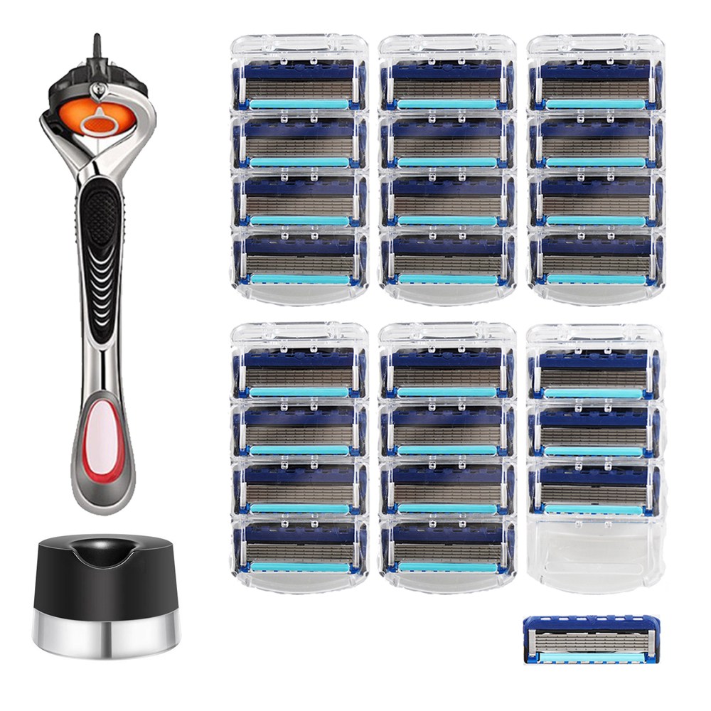 토비메모리 면도기 핸들 + 프로글라이드 리필면도날 + 면도기꽂이 질레트 호환 29,900원