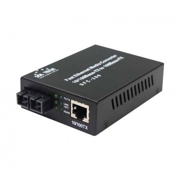 솔텍 SFC200-SCS 광컨버터 100Mbps SC 싱글, 단일상품, 1개 93,000원