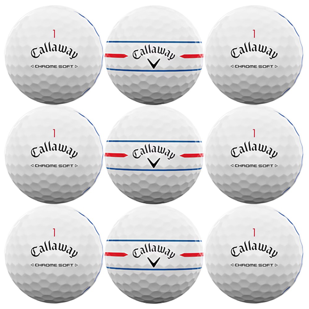 [샤인로스트볼] 캘러웨이 크롬/트리플/ERC [A+급] 30알, 1세트, 30개입, 화이트 28,900원