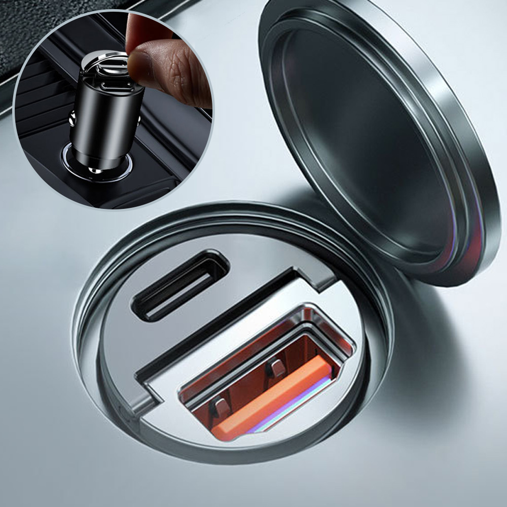 [완전매립] 차량용 초고속 시거잭 충전기 타입 PD QC 13,480원