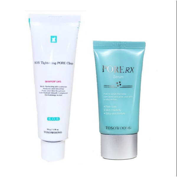 스킨케어 토소웅 포어클리닉 모공수축크림 50g - 모공수축세럼30g 1개 45,400원