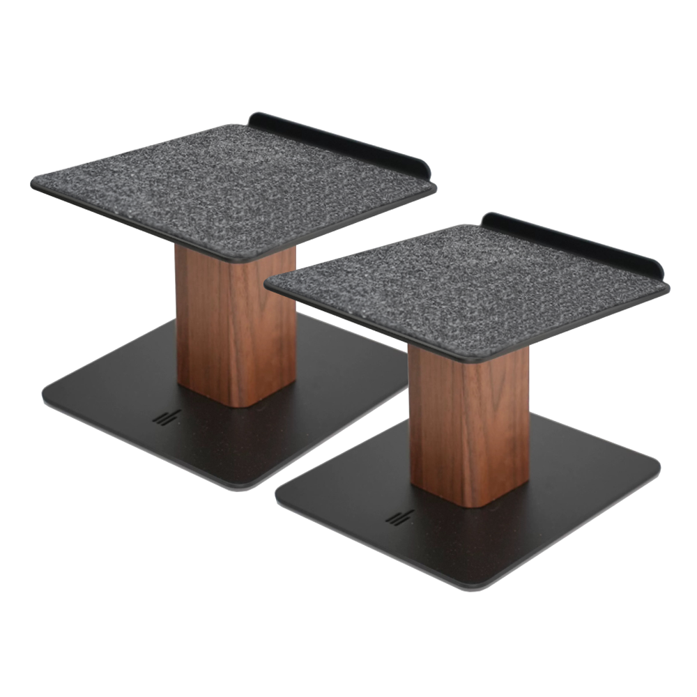 룸랩스 원목 스피커 스탠드 받침대 월넛 북쉘프 2개 64,000원